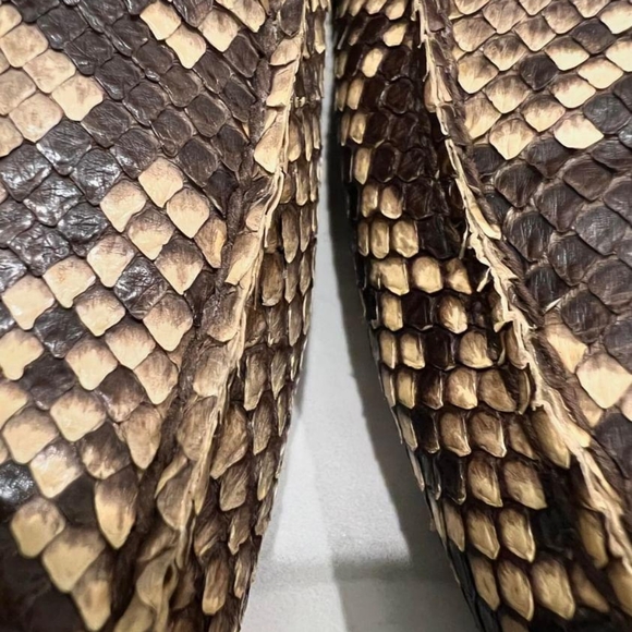 Prada Python Skin Loafers - Picture 6 of 7